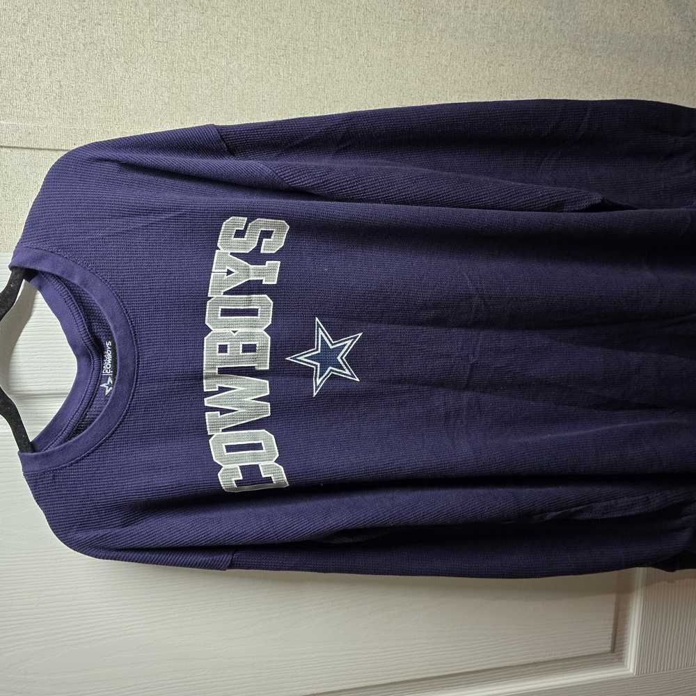Dallas Cowboys Navy Thermal Shirt